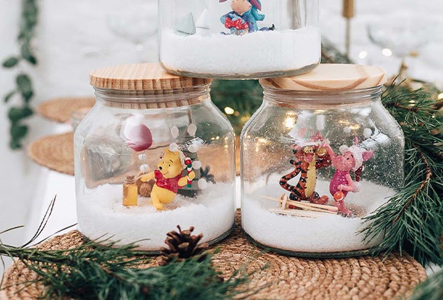 DIY: Disney sneeuwbol in glas