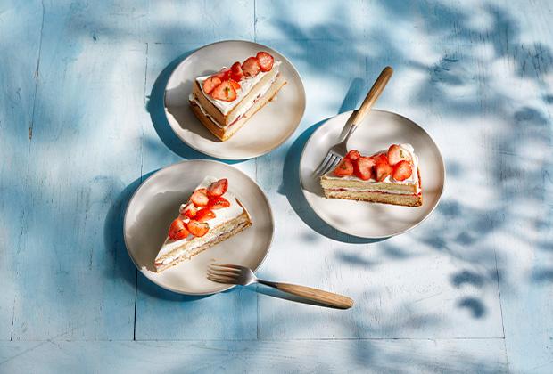 Zomerse verleiding: aardbeientaart met een romige twist