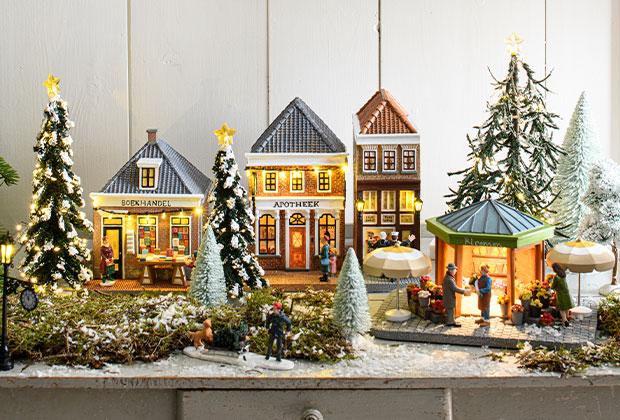 Kerstdorp maken in 7 stappen