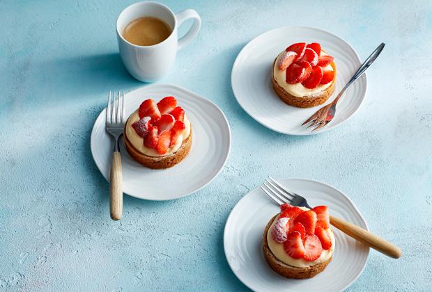 Aardbei tartelette