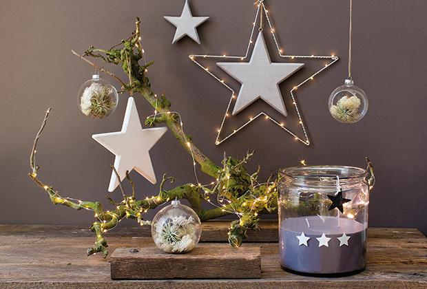 DIY: Kerststukje maken op een boomschijf