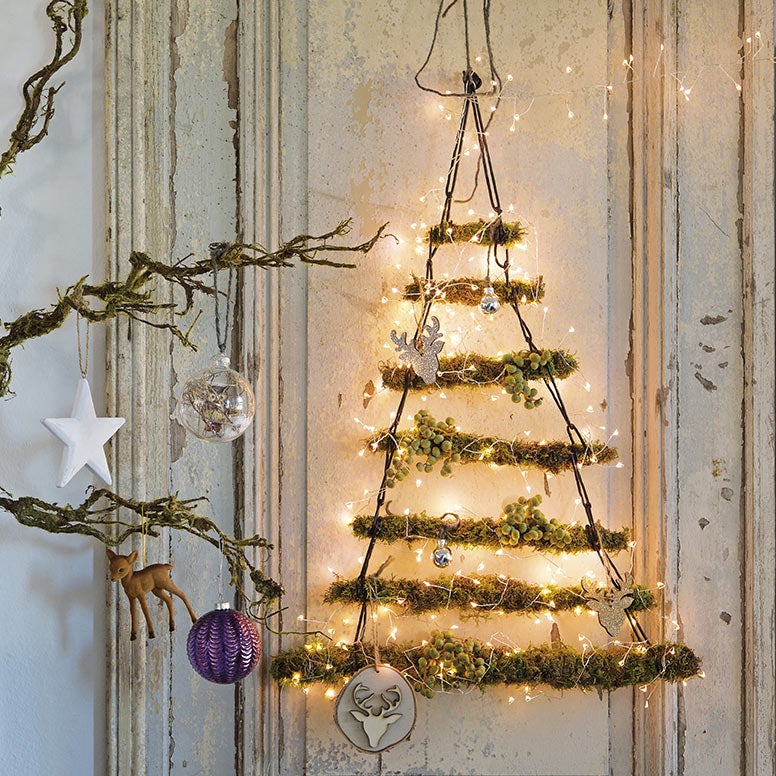 Alternatieve kerstboom: Hout, of aan de muur? – Intratuin