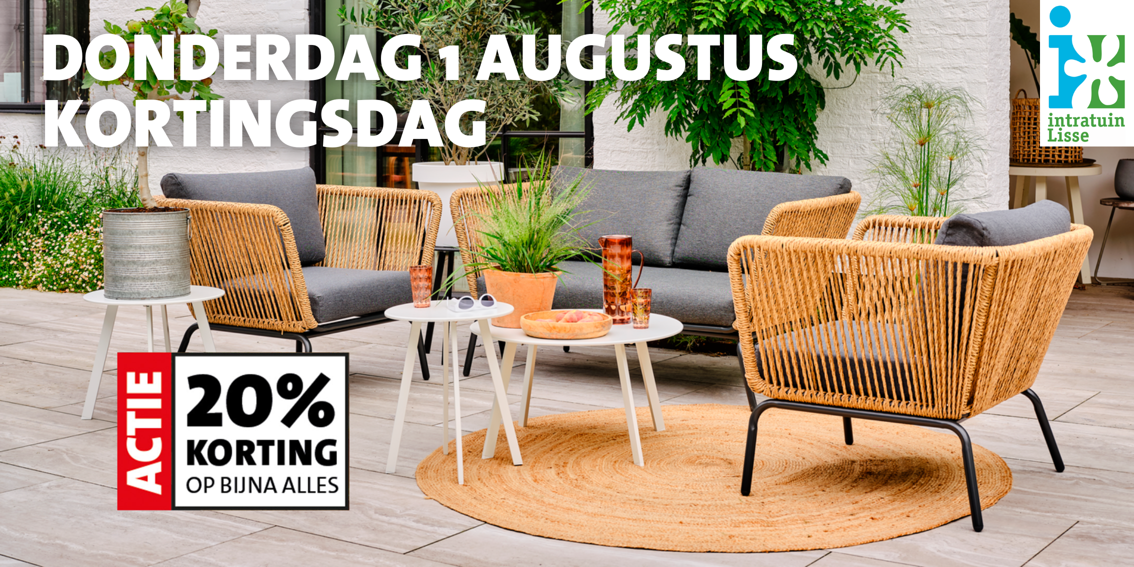 1 augustus kortingsdag