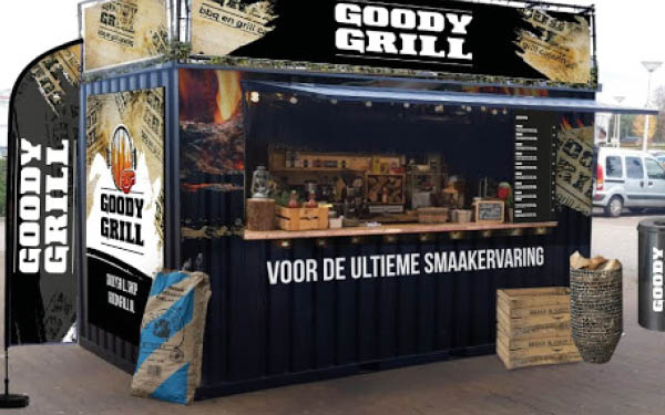 Goody Grill voor de deur!
