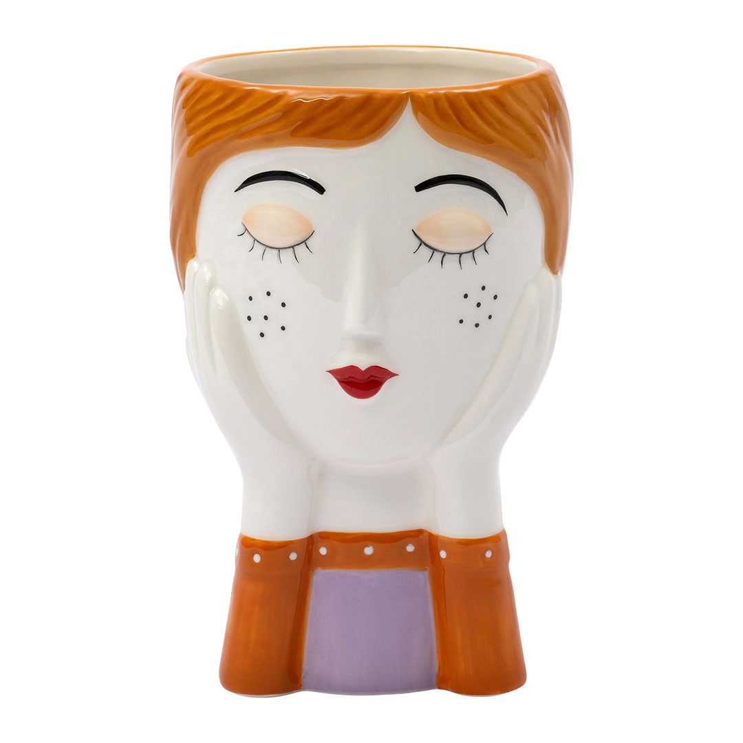 Intratuin bloempot Nour multi 13 x 12,6 x 19,5 cm