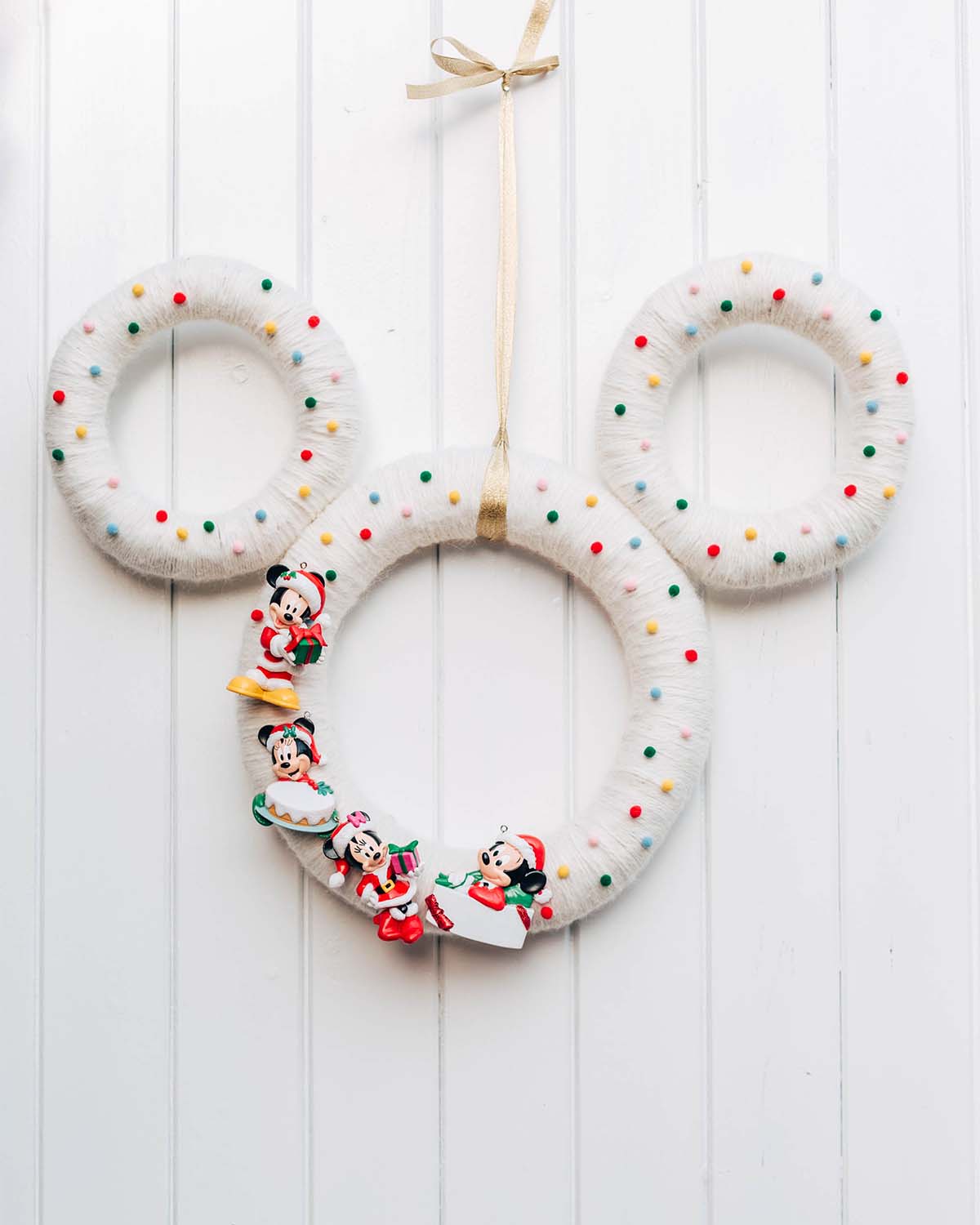 DIY: Disney kerstkrans maken